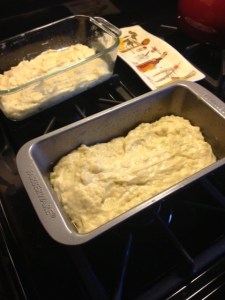 Here's where I had the issue...it was supposed to rise a lot more before going in the oven. I think I need to find a warmer spot to rise.